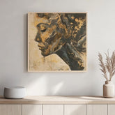 Ζωγραφική σε ξύλο - Σκανδιναβική αύρα της φύσης